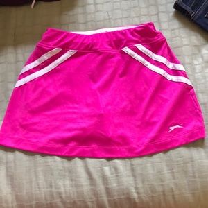 Pink Slazenger Tennis Skorts